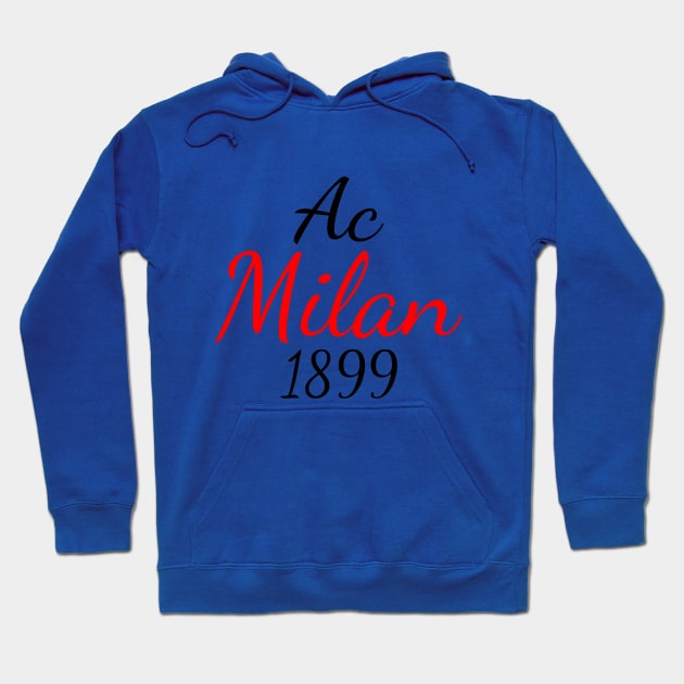 AC Milan 1899 Hoodie by Medo Creations